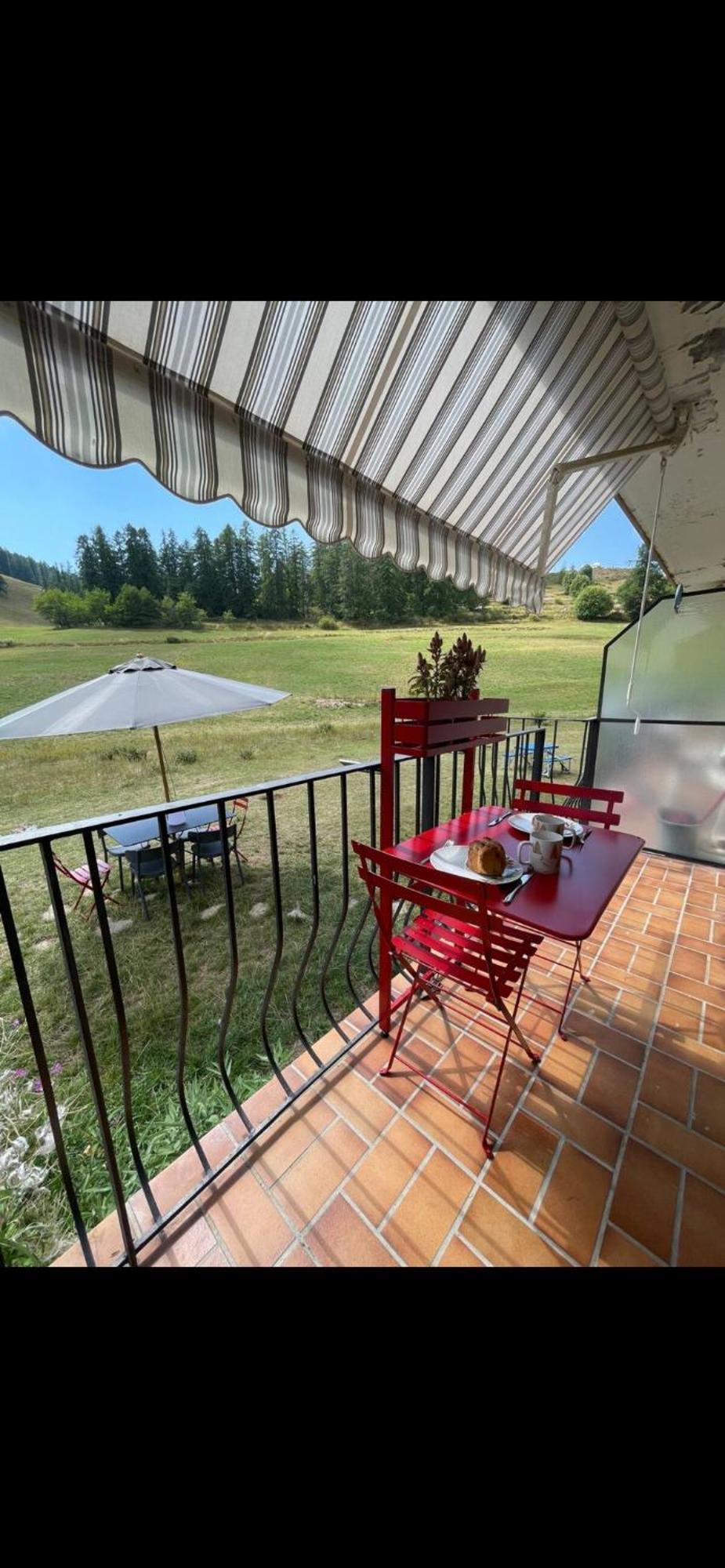 Studio Lumineux Avec Vue Et Acces Sur Les Pistes ! Coup De Coeur Valberg Eksteriør bilde